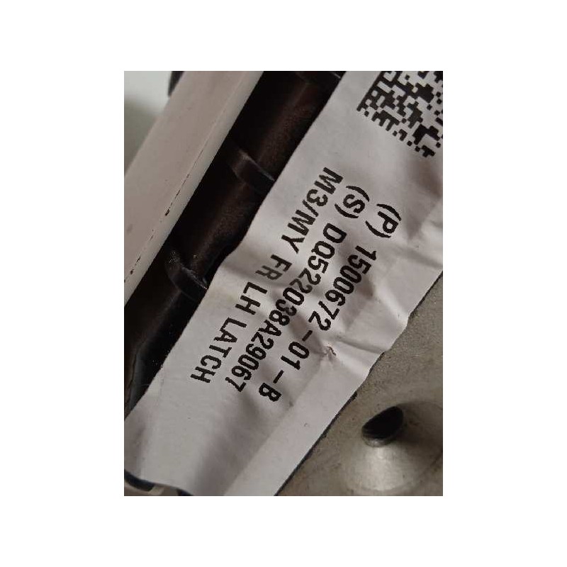 Recambio de cerradura puerta delantera izquierda para tesla model 3 rwd referencia OEM IAM 150067201B  