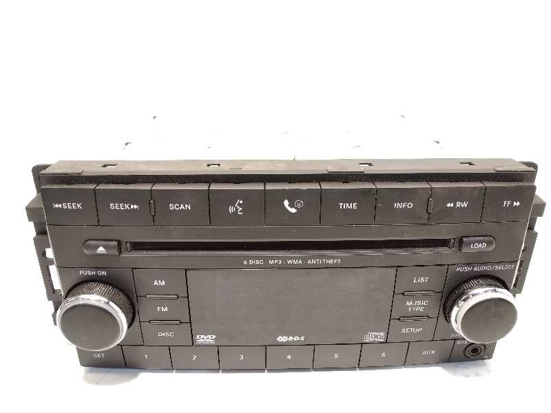 Recambio de sistema audio / radio cd para jeep patriot referencia OEM IAM 05064943AD  