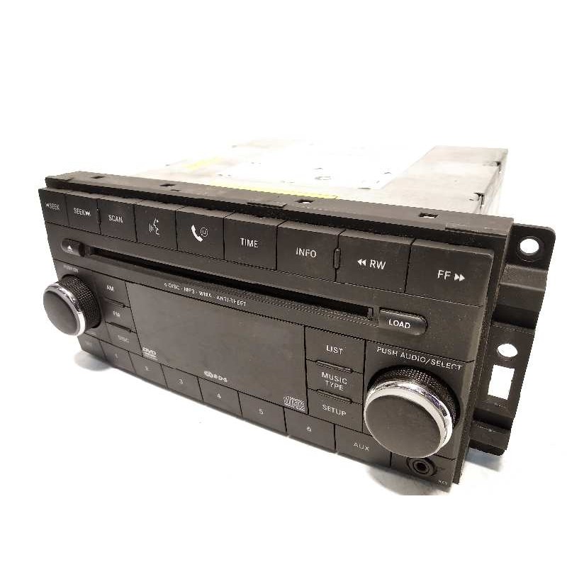 Recambio de sistema audio / radio cd para jeep patriot referencia OEM IAM 05064943AD  