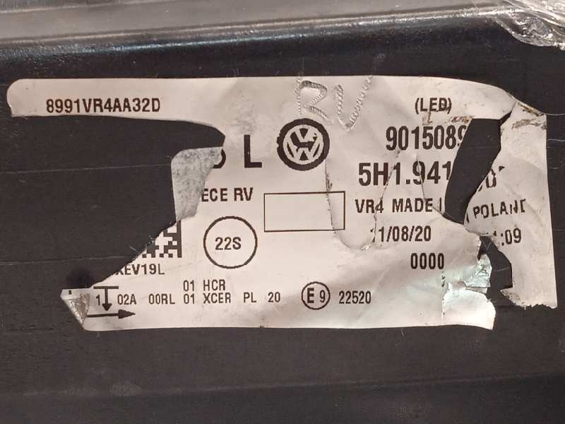 Recambio de faro izquierdo para volkswagen golf viii lim. (cd1) style referencia OEM IAM 5H1941005  90150890