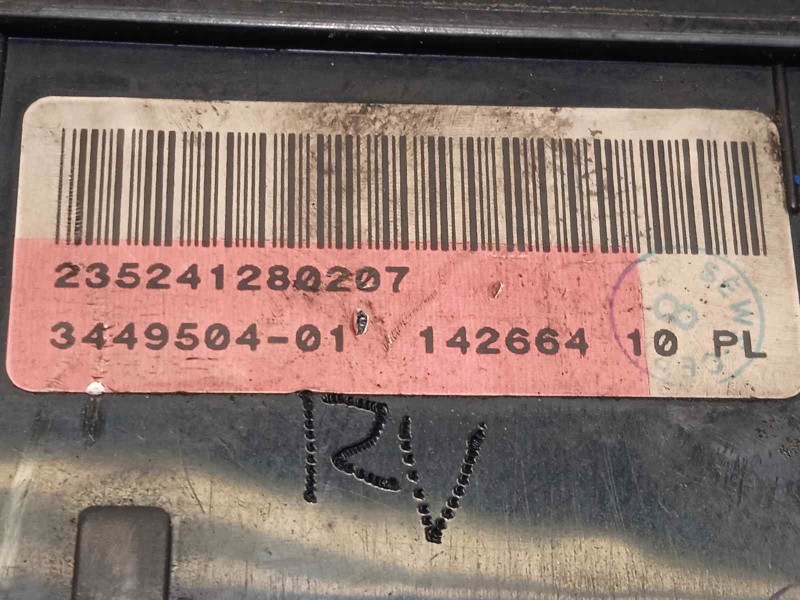 Recambio de caja reles / fusibles para mini mini (r56) cooper s referencia OEM IAM 3449504  61143449504