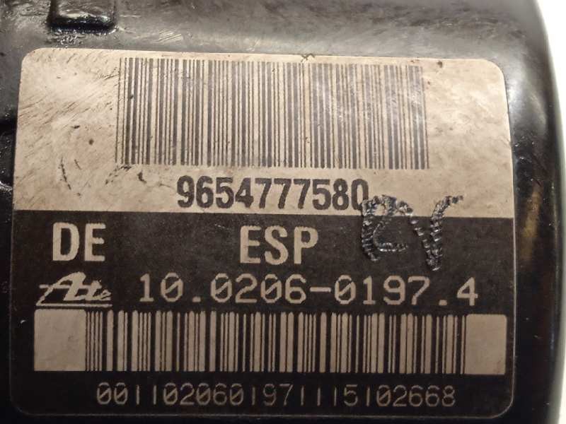 Recambio de abs para peugeot 1007 dolce referencia OEM IAM 9654777580 10096011543 10020601974