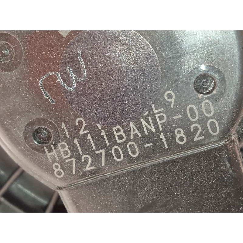 Recambio de motor calefaccion para mazda 2 lim. () 1.5 16v cat referencia OEM IAM 8727001820  DB5H61B10