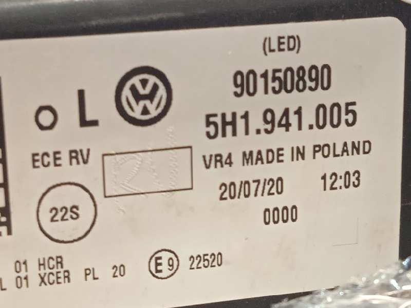 Recambio de faro izquierdo para volkswagen golf viii lim. (cd1) style referencia OEM IAM 5H1941005  90150890