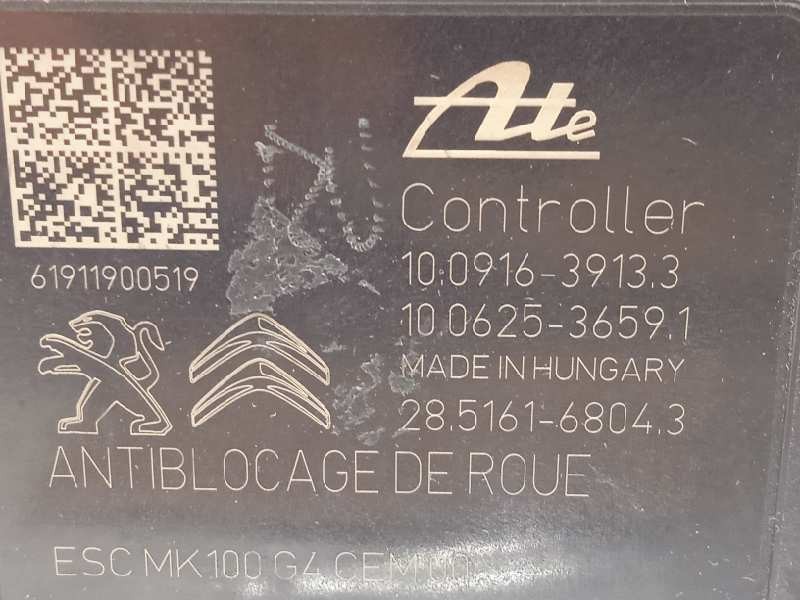 Recambio de abs para peugeot 208 1.2 16v vti referencia OEM IAM 9822654880 10091639133 10022012064
