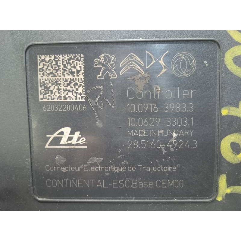 Recambio de abs para opel corsa f elegance referencia OEM IAM 9836177780 10091639833 10022020184