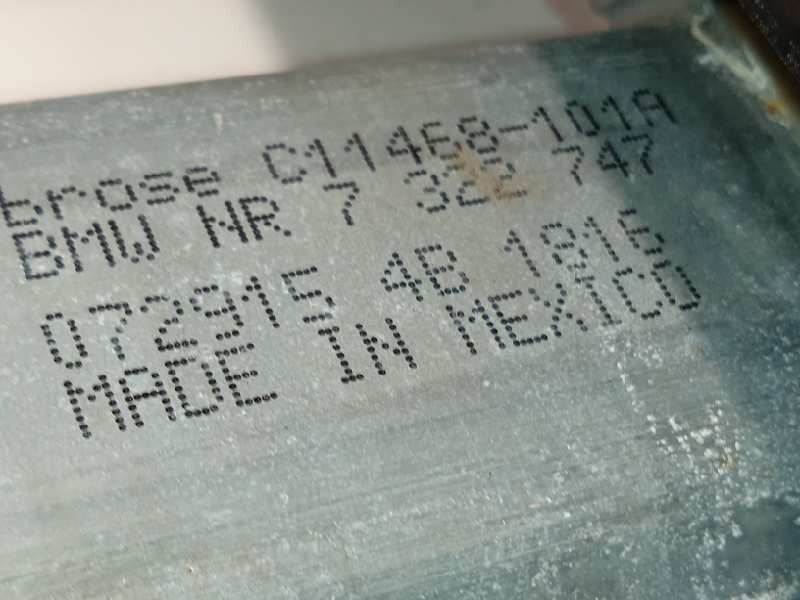 Recambio de elevalunas trasero izquierdo para bmw x3 (f25) sdrive 18d referencia OEM IAM 7322747  