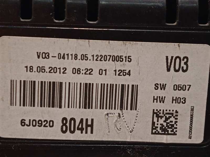 Recambio de cuadro instrumentos para seat ibiza (6j5) 1.2 tdi referencia OEM IAM 6J0920804H  