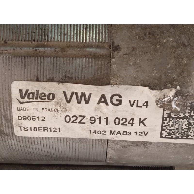 Recambio de motor arranque para seat ibiza (6j5) 1.2 tdi referencia OEM IAM 02Z911024K  TS18ER121