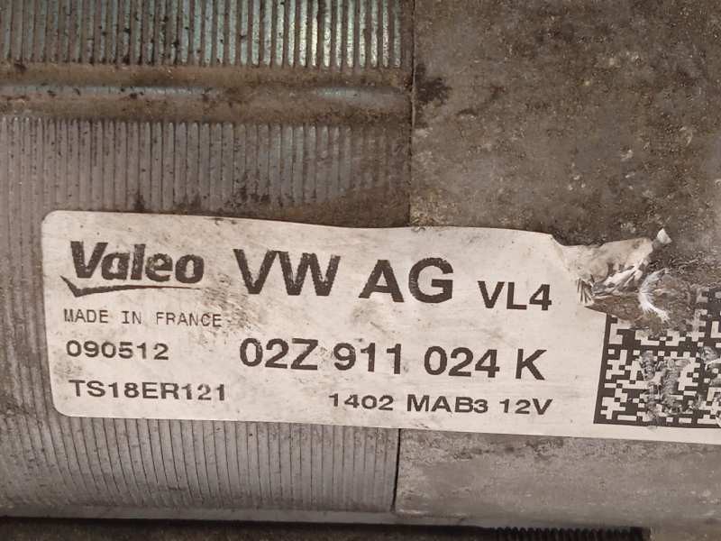 Recambio de motor arranque para seat ibiza (6j5) 1.2 tdi referencia OEM IAM 02Z911024K  TS18ER121