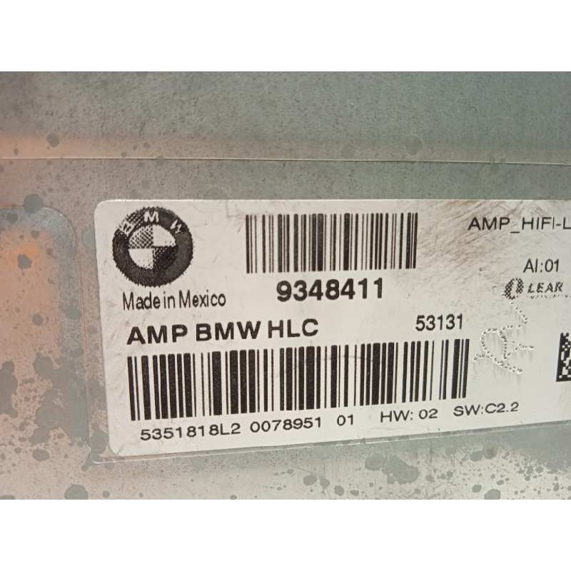 Recambio de modulo electronico para bmw x3 (f25) sdrive 18d referencia OEM IAM 9348411  