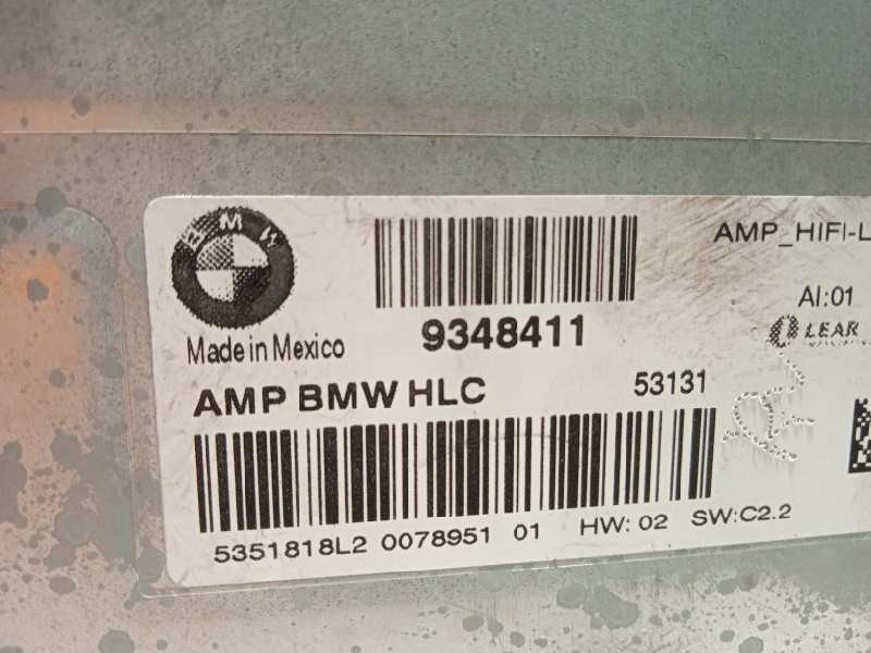 Recambio de modulo electronico para bmw x3 (f25) sdrive 18d referencia OEM IAM 9348411  