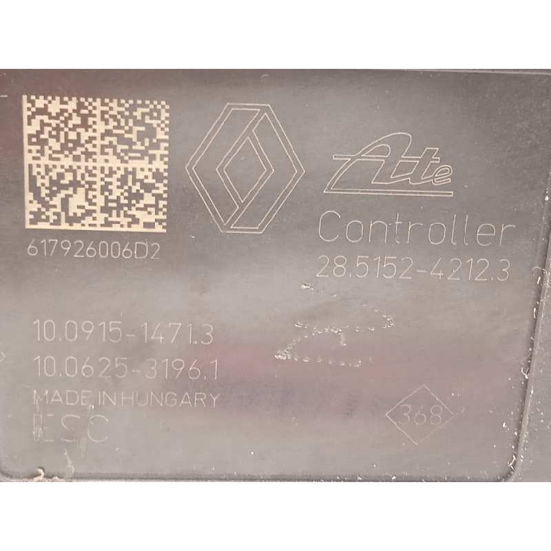 Recambio de abs para dacia lodgy laureate referencia OEM IAM 476600078R 28515242123 10022006554