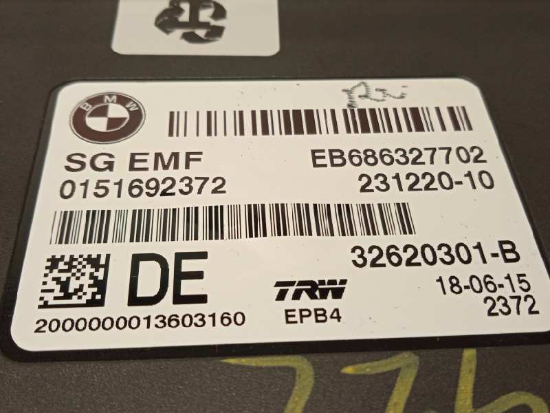 Recambio de modulo electronico para bmw x3 (f25) sdrive 18d referencia OEM IAM 6863277 0151692372 32620301B