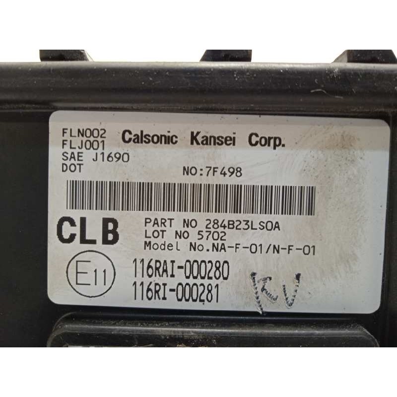 Recambio de modulo electronico para nissan nv 200 (m20) 1.5 dci cat referencia OEM IAM 284B23LS0A  116RAI000280