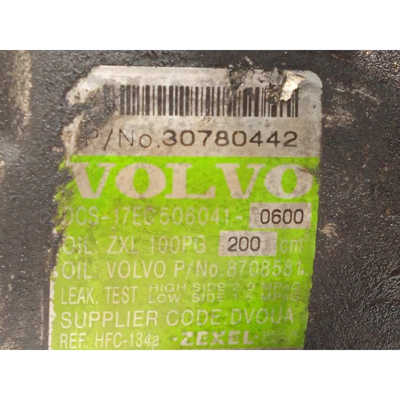 Recambio de compresor aire acondicionado para volvo s80 berlina 4.4 v8 cat referencia OEM IAM 30780442  