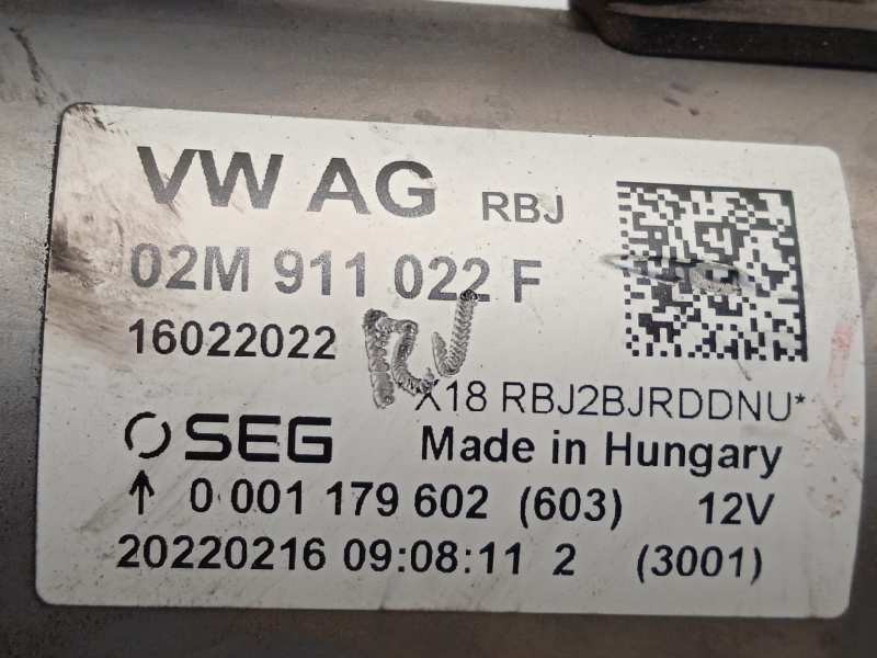 Recambio de motor arranque para seat ateca (kh7) 1.5 16v tsi act referencia OEM IAM 02M911022F  0001179602