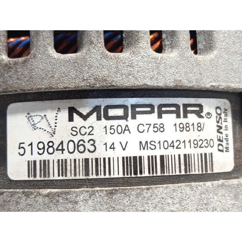 Recambio de alternador para jeep renegade 1.0 t-gdi cat referencia OEM IAM 51984063  MS1042119230
