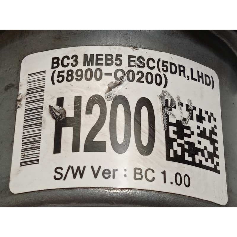 Recambio de abs para hyundai i20´20 ( bc3/bi3desde 08/20 ) referencia OEM IAM 58910Q0200 6158941600 Q058920500