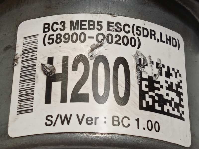 Recambio de abs para hyundai i20´20 ( bc3/bi3desde 08/20 ) referencia OEM IAM 58910Q0200 6158941600 Q058920500