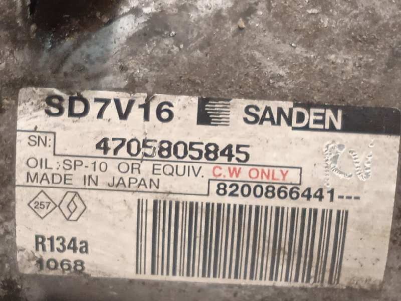Recambio de compresor aire acondicionado para dacia sandero básico referencia OEM IAM 8200866441  