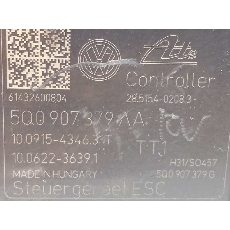 Recambio de abs para audi a3 (8v) 1.6 tdi referencia OEM IAM 5Q0614517T 5Q0907379AA 10022003734