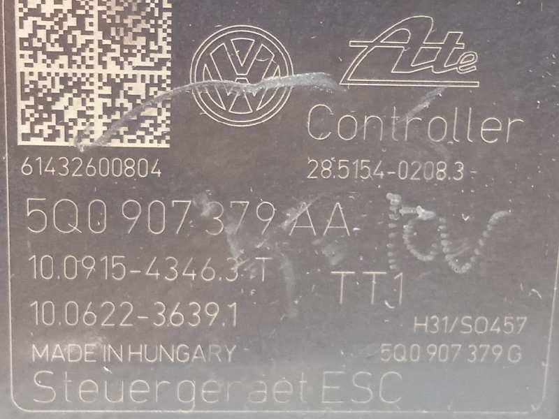 Recambio de abs para audi a3 (8v) 1.6 tdi referencia OEM IAM 5Q0614517T 5Q0907379AA 10022003734