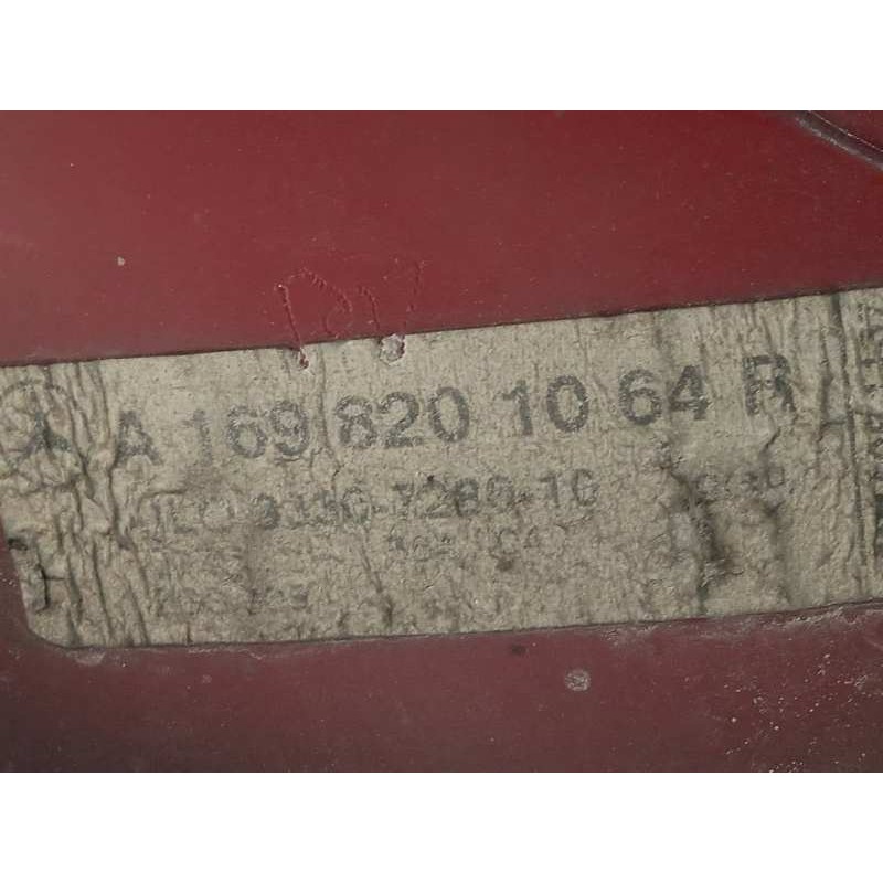 Recambio de piloto trasero derecho para mercedes-benz clase a (w169) 2.0 cdi cat referencia OEM IAM A1698201064  1698201064