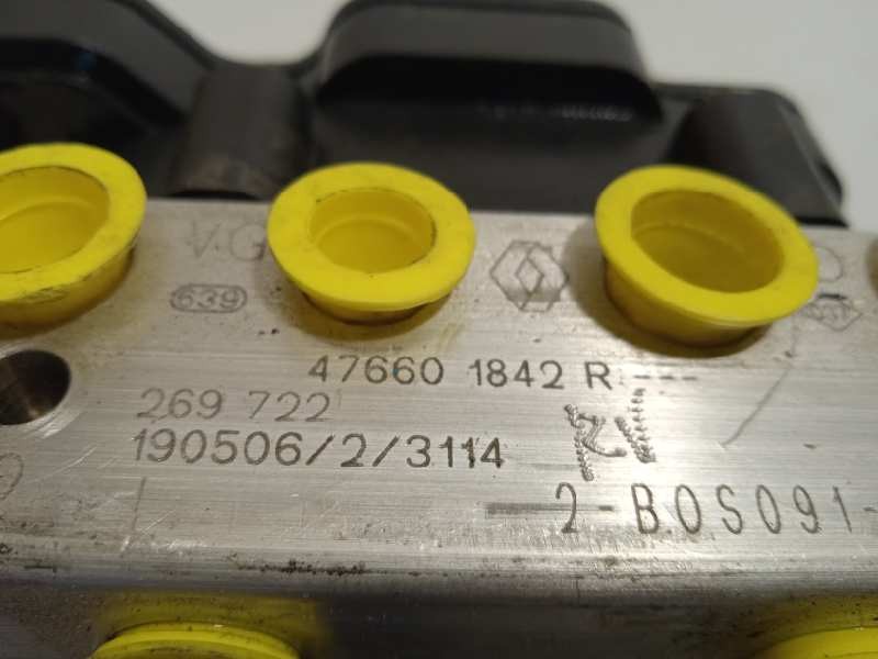 Recambio de abs para renault clio iv zen referencia OEM IAM 476601842R 2265105455 269722