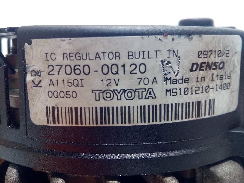 Recambio de alternador para toyota aygo (kgb/wnb) live referencia OEM IAM 270600Q120  A115QI