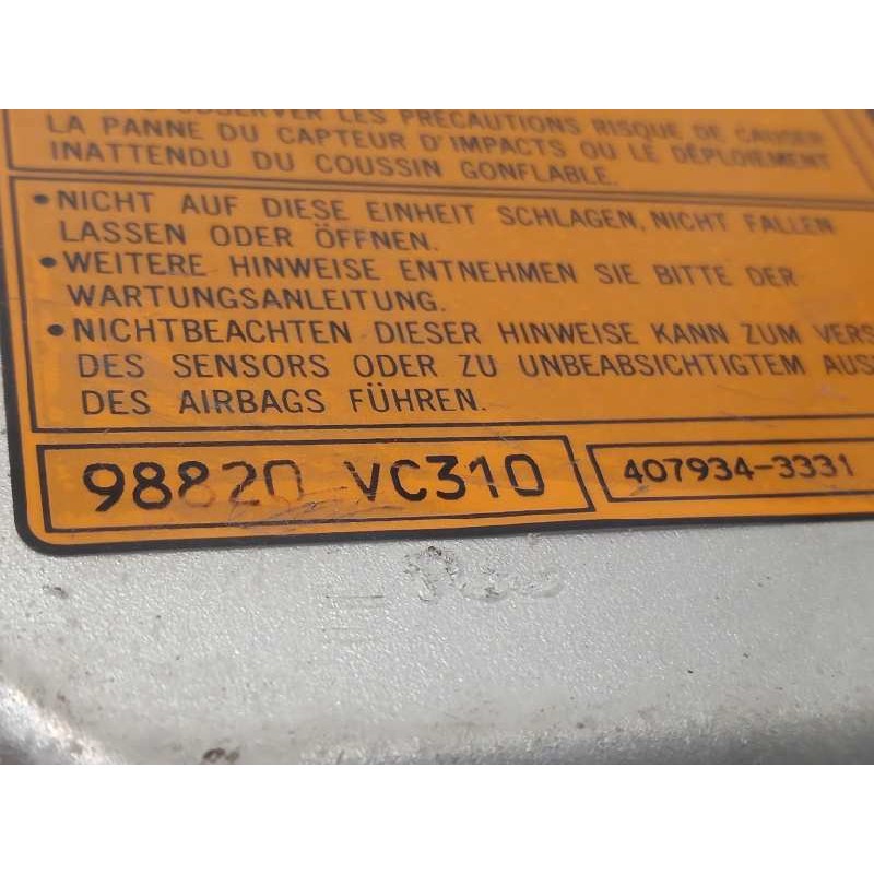 Recambio de centralita airbag para nissan patrol gr (y61) 3.0 16v turbodiesel cat referencia OEM IAM 98820VC310  4079343332