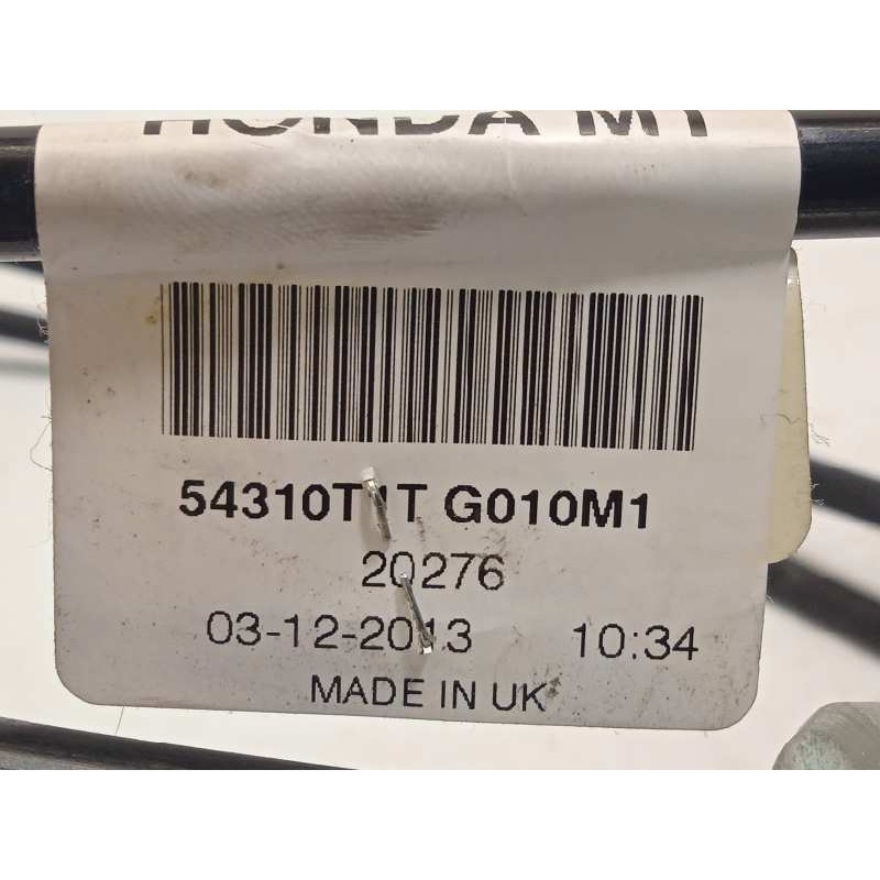 Recambio de palanca cambio para honda cr-v 1.6 dtec cat referencia OEM IAM 54310T1TG010M1  