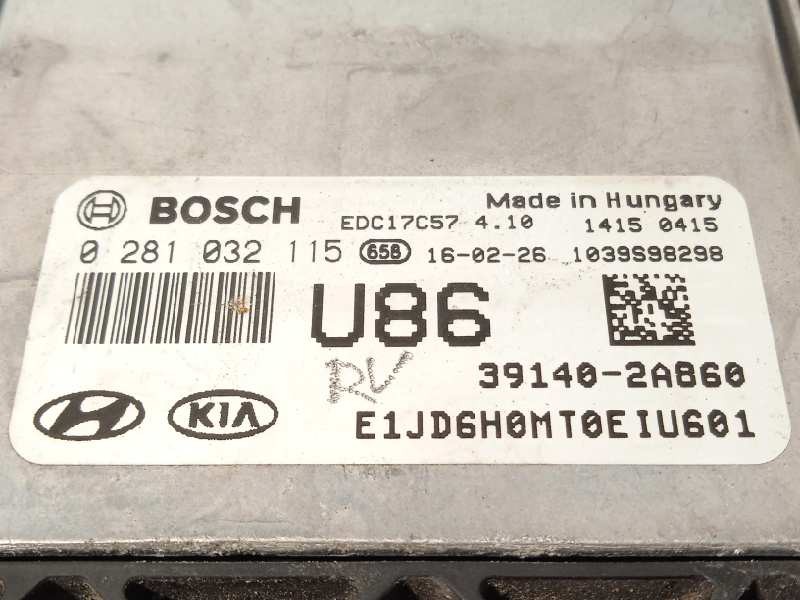 Recambio de centralita motor uce para kia cee´d drive referencia OEM IAM 391402A860  0281032115