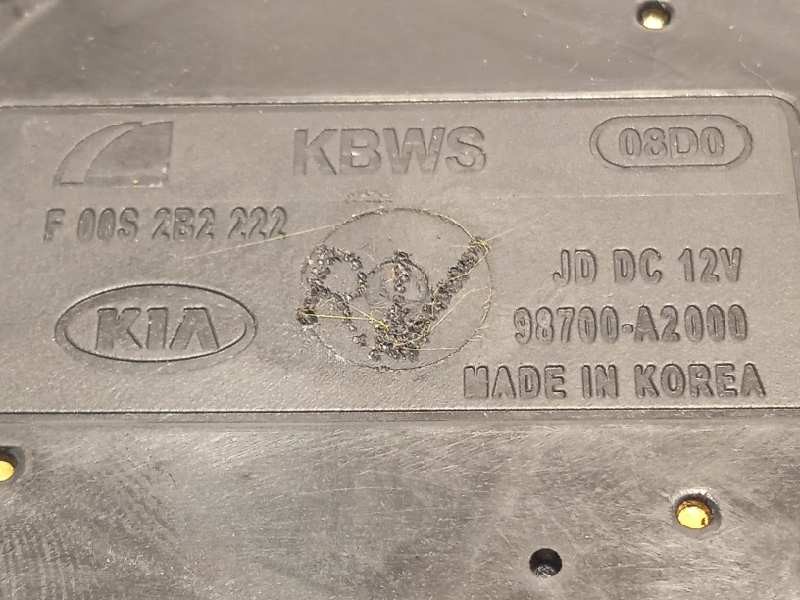 Recambio de motor limpia trasero para kia cee´d drive referencia OEM IAM 98700A2000  F00S2B2222