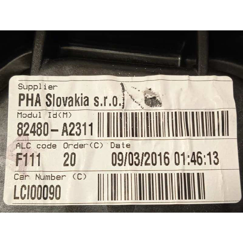 Recambio de elevalunas delantero derecho para kia cee´d drive referencia OEM IAM 82480A2311 82481A2000 82460A2010