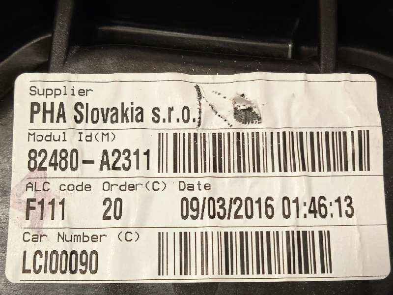 Recambio de elevalunas delantero derecho para kia cee´d drive referencia OEM IAM 82480A2311 82481A2000 82460A2010