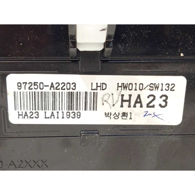 Recambio de mando climatizador para kia cee´d drive referencia OEM IAM 97250A2203  97250A2203WK