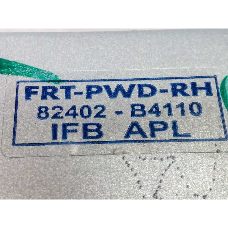 Recambio de elevalunas delantero derecho para hyundai i10 1.0 cat referencia OEM IAM 82402B4110  82460B4000