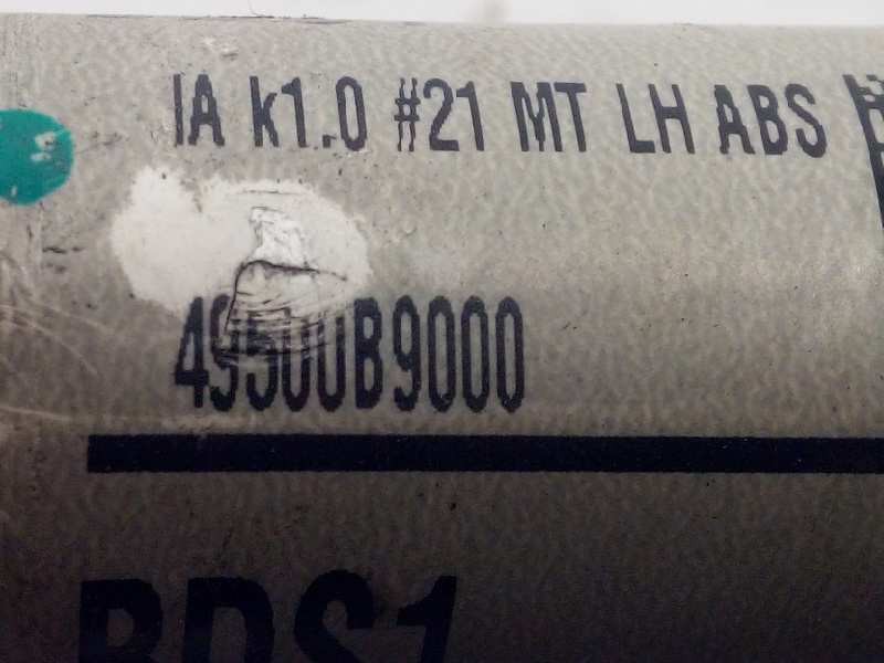 Recambio de transmision delantera izquierda para hyundai i10 1.0 cat referencia OEM IAM 49500B9000  