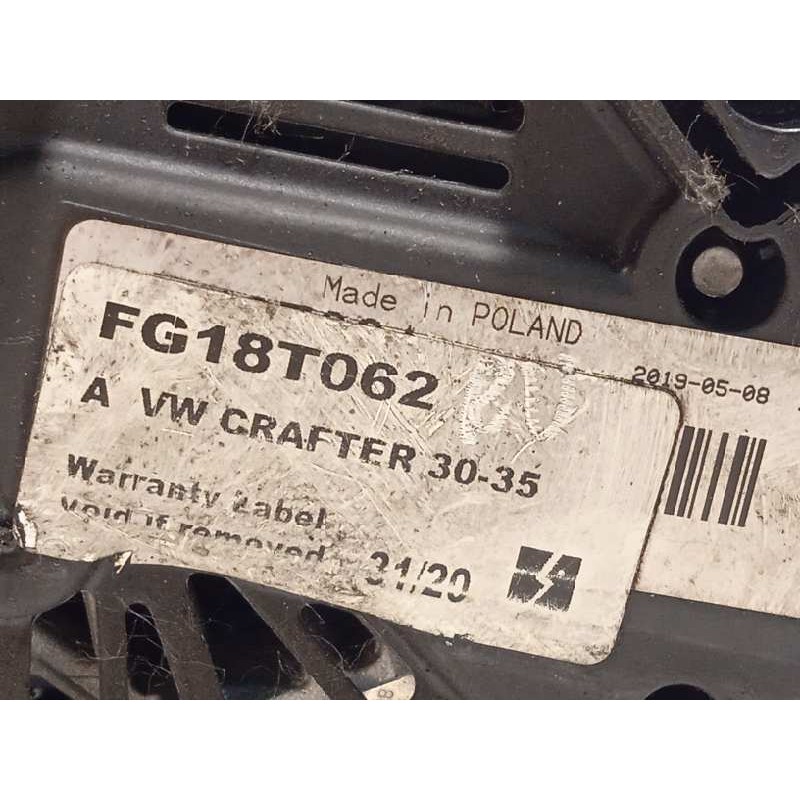 Recambio de alternador para volkswagen crafter combi (2e) combi 30 referencia OEM IAM 03L903023P  FG18T062