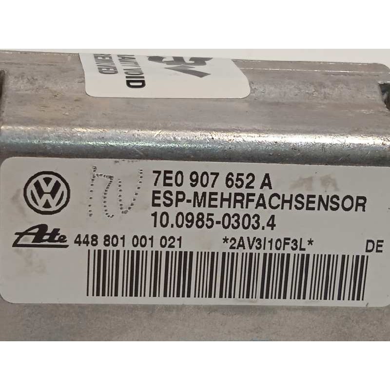 Recambio de centralita esp para volkswagen touareg (7la) tdi r5 referencia OEM IAM 7E0907652A 448801001021 10098503034