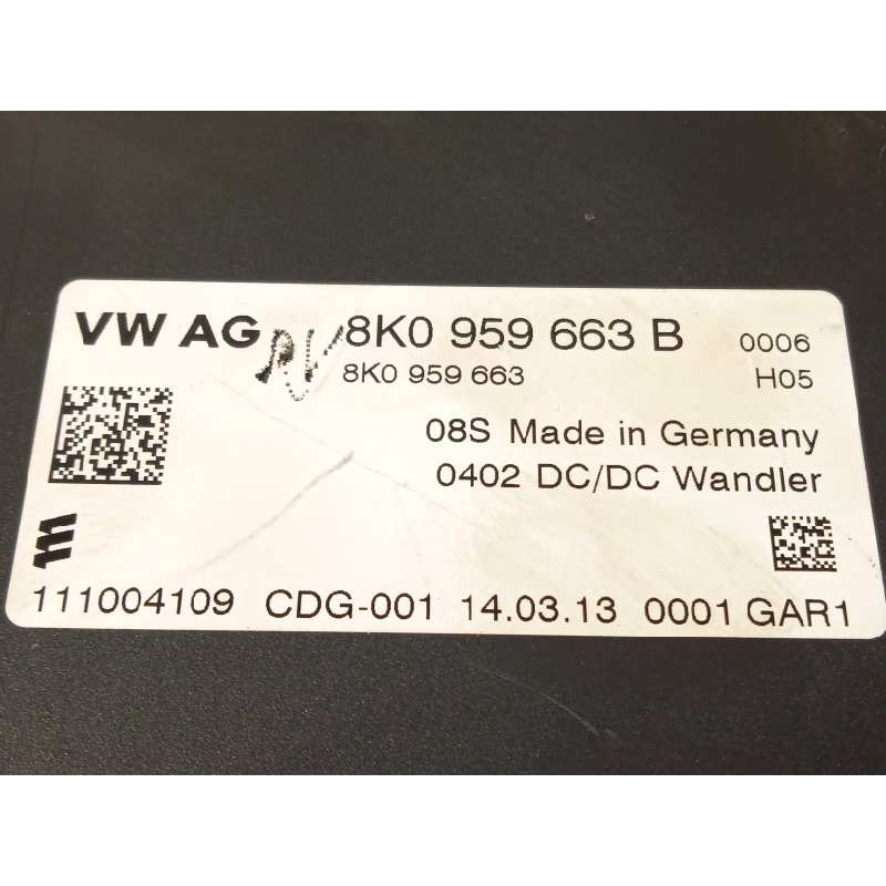 Recambio de modulo electronico para audi a5 coupe (8t) 2.0 tdi (130kw) referencia OEM IAM 8K0959663B  