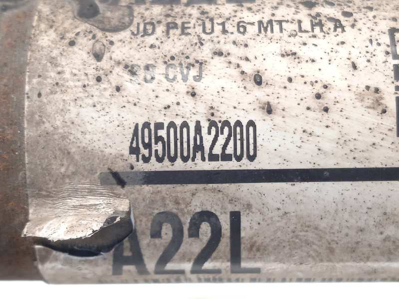 Recambio de transmision delantera izquierda para kia cee´d 1.6 crdi cat referencia OEM IAM 49500A2200  