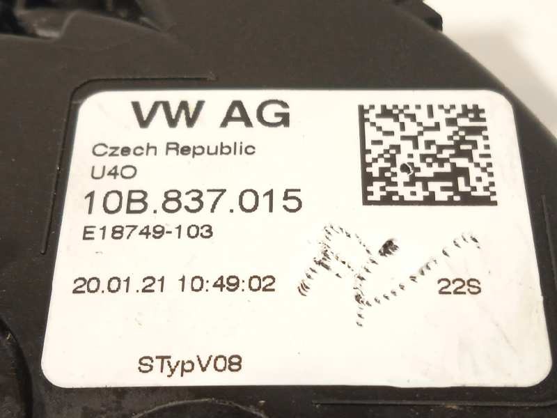 Recambio de cerradura puerta delantera izquierda para volkswagen t-cross 1.0 tsi referencia OEM IAM 10B837015  