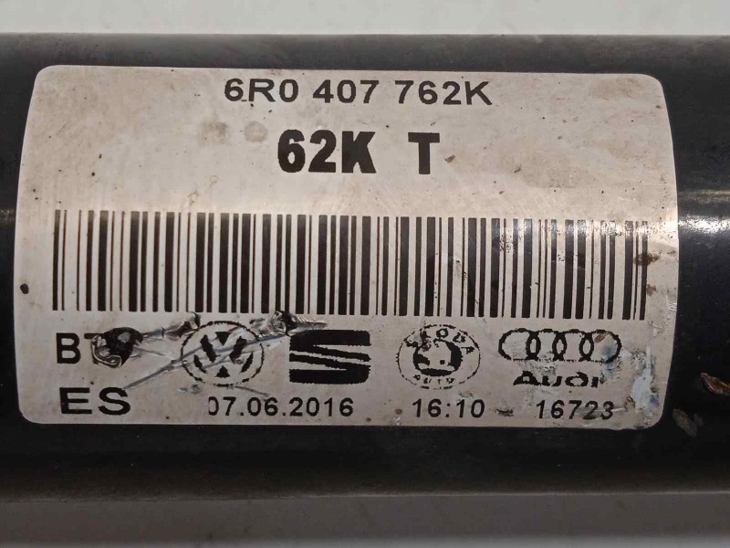 Recambio de transmision delantera derecha para seat ibiza (6p1) reference referencia OEM IAM 6R0407762K  