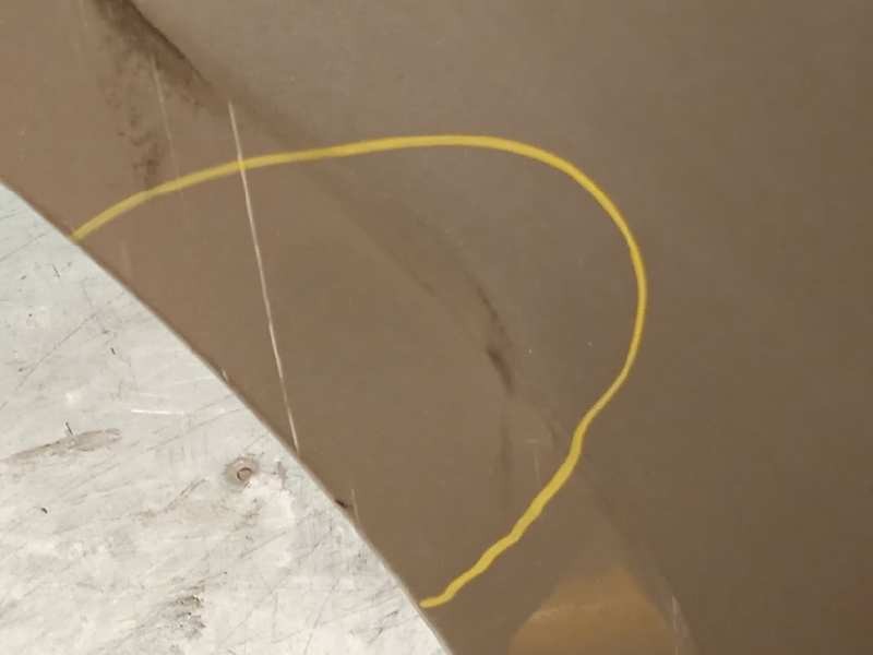 Recambio de aleta delantera izquierda para chevrolet epica 2.0 cat referencia OEM IAM 96636326  