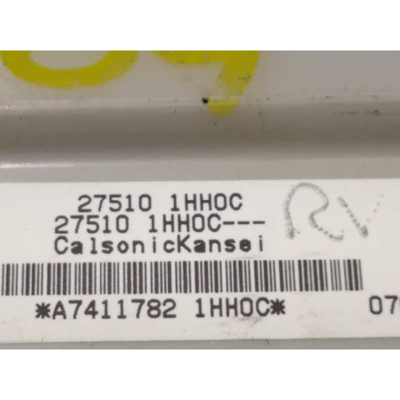 Recambio de mando climatizador para nissan micra (k13) 1.2 cat referencia OEM IAM 275101HH0C  