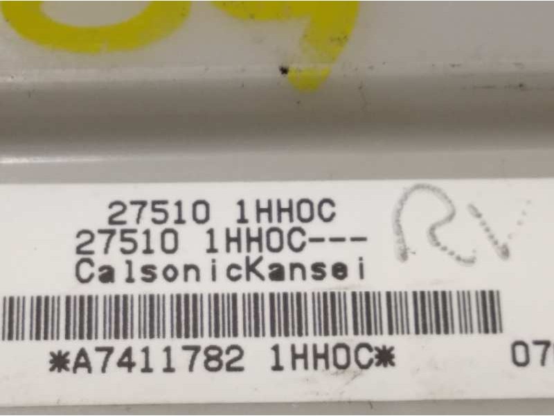 Recambio de mando climatizador para nissan micra (k13) 1.2 cat referencia OEM IAM 275101HH0C  