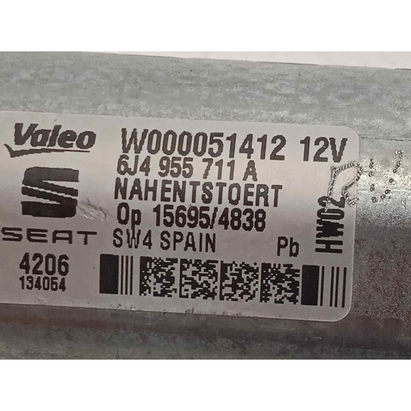 Recambio de motor limpia trasero para seat ibiza (6p1) reference referencia OEM IAM 6J4955711A  W000051412