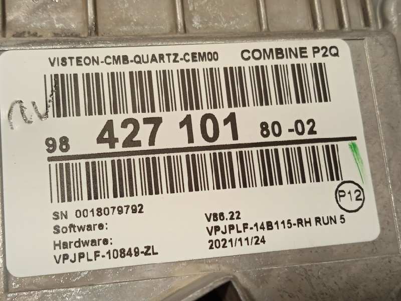 Recambio de cuadro instrumentos para peugeot 2008 (p1) 1.2 12v e-thp / puretech referencia OEM IAM 9842710180  